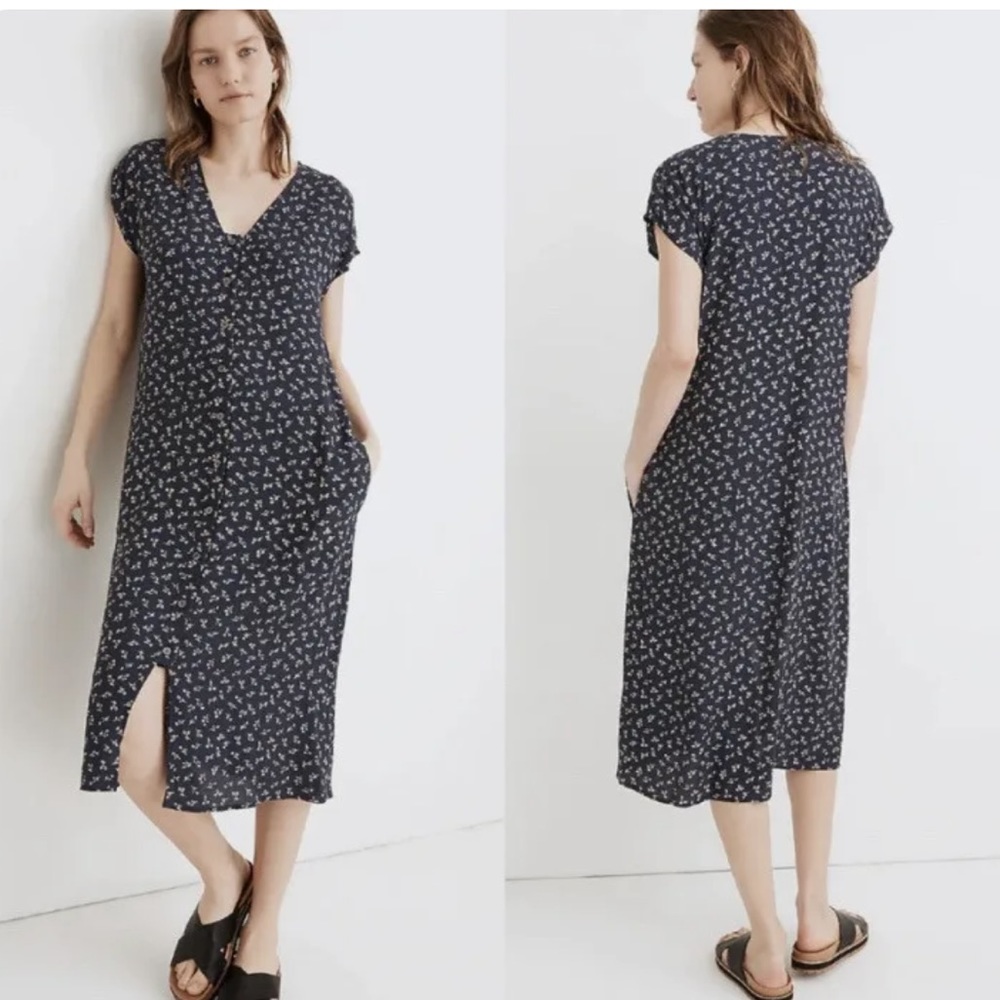 NWOT Madewell Floral Shift Dress